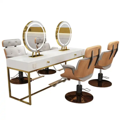 mirror station for barbershop
