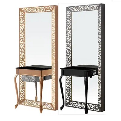 salon mirrors with lights