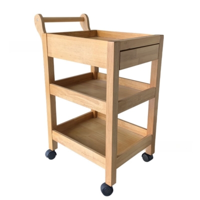 wodden trolley